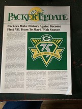 Green Bay Packers Football NFL Spring 1993 Update Publication - £11.79 GBP