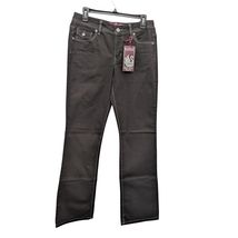 Gloria Vanderbilt Isadora Midrise Bootcut Jeans Black 8 Womens - $49.99