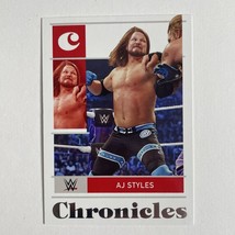 2022 Panini Chronicles WWE #99 AJ Styles - £0.79 GBP