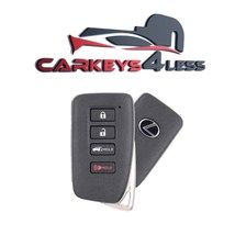 2015-2019 Lexus / 4-Button Smart Key / PN: 89904-78070 / HYQ14FBA (AG Bo... - £80.73 GBP