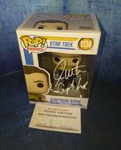 William Shatner Hand Signed Autograph Funko Pop - £240.38 GBP