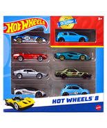 Set of 8 Basic Toy Cars &amp; Trucks in 1:64 Scale Including 1 Exclusive Car... - $390.61 MXN
