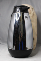 Peacock Coffee Tea Carafe Black and Silver Thermal Insulated - £6.92 GBP