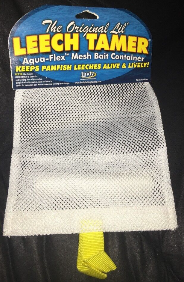 LEECH TAMER AQUA-FLEX WHITE MESHBAIT CONTAINER by Lindy - Part #LT002 - $16.71
