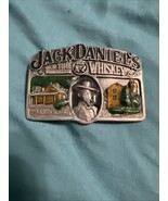 JACK DANIELS OLD TIME TENNESSEE WHISKEY BELT BUCKLE VTG. 1989 ARROYO GRA... - $575.27 MXN