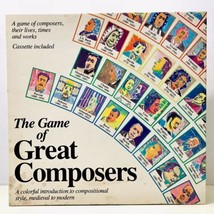 Aristoplay Ltd. Vintage 1988 The Game Of Composers Incomplete - $12.95