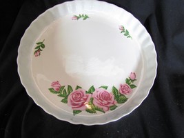 Vintage Christineholm Tart Plate, Quiche Pan, Porcelain Pie Plate 9.5&quot;  - £30.36 GBP