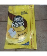 Pledge Furniture Polish Wipes Lemon 18ct Resealable Package Movie Prop *... - $29.69