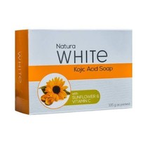 7 bars UNO Natura White Kojic Acid Soap with Sunflower and Vitamin C 135... - £63.79 GBP