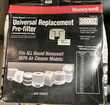 Honeywell Enviracaire Universal Replacement Carbon Pre-Filter # 38002 New - $7.00