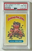 1985 Topps OS1 Garbage Pail Kids 1st Series 1 ITCHY RICHIE 11a Matte Card PSA 8 - £101.23 GBP