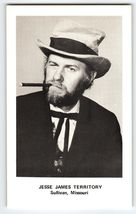 Jesse James Territory Postcard Western Cowboys Sullivan Missouri Hanging... - $5.66