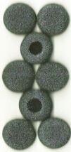 Earbud FOAM Replacement Cushions 4 pairs BLACK COLOR Cover sponge Earpad... - $12.01