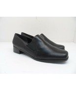 Trotters Women&#39;s Ash Slip On Casual Shoe T4158-001 Black Size 7W - £28.38 GBP