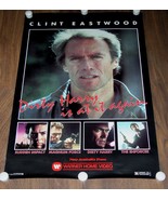 Dirty Harry Video Promo Poster Vintage 1983 Clint Eastwood Warner Home V... - $1,135.52 MXN