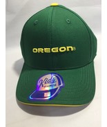 NCAA Oregon Ducks Kids 2-Tone Curved Visor Snapback, Green Yellow - £9.86 GBP