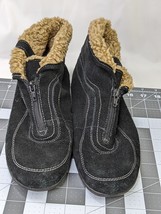 Easy Spirit Sleigh Ride Black Suede Ankle Boots Sz 9 - £33.89 GBP