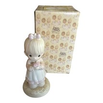 1987 Enesco Precious Moments Mommy I Love You Figurine #112143 With Box - $9.00