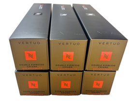 Nespresso Vertuo Double Espresso Chiaro Decaffeinato Pods Brews 2.7 oz 6... - $99.37 CAD