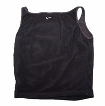 Nike Womens Dri-Fit Black Mid Tank Top Sports Bra Size M - Medium 8-10 Cup 32/34 - £4.74 GBP
