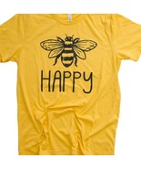 Yellow Bee Happy T-shirt M - £22.91 GBP