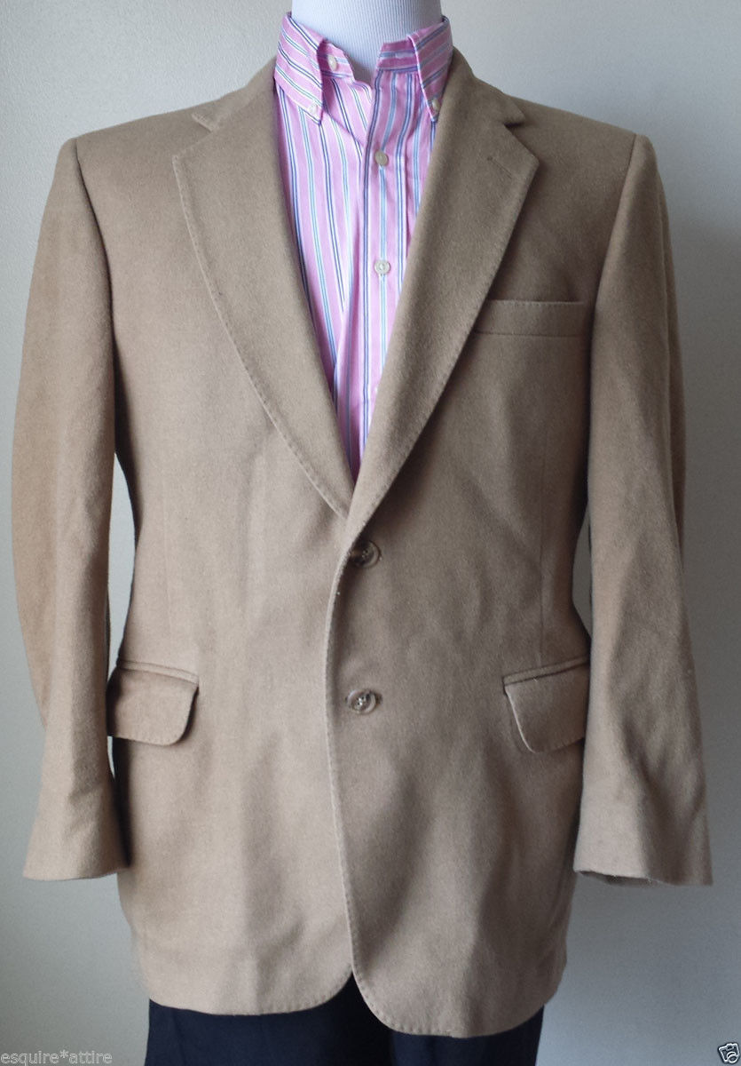 Cashmere blend men sport coat size 40S by Kosians - $126.05
