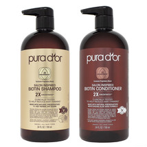 Pura d&#39;or Salon Inspired Biotin Shampoo &amp; Conditioner Duo - £35.98 GBP