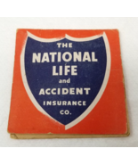 The National Life and Accident Insurance Co. Sewing Needle Pack Shield Vtg - $9.45