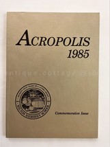 1985 vintage ACROPOLIS MILTON HERSHEY PA school YEAR BOOK commemorative ... - £36.99 GBP