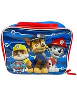 Paw Patrol Soft Sided Insulated Lunch Box Red Blue - £7.89 GBP