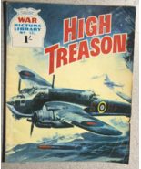 HIGH TREASON (1969) UK B&amp;W War Picture Library #553 comic book digest VG+ - €16,89 EUR