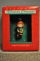 Hallmark - Little Drummer Boy  - Miniature Keepsake Ornament - 1988 - £8.93 GBP