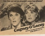 Cagney And Lacey TV Guide Print Ad Sharon Gless Tyne Daly TPA6 - £6.20 GBP