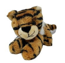 VINTAGE 1989 FIESTA BLACK &amp; ORANGE STRIPED BABY TIGER STUFFED ANIMAL PLU... - £29.18 GBP