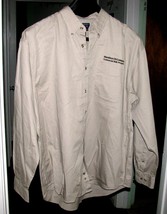 KHAKI Cotton SHIRT Size 2XL Port Authority - £11.94 GBP