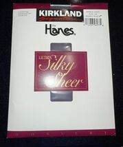 Kirkland Signature By Hanes Ultra Silky Sheer PantyHose AB Color Barely ... - $9.54 CAD