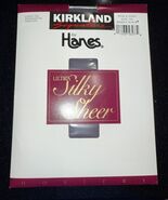 Kirkland Signature By Hanes Ultra Silky Sheer PantyHose AB Color Barely ... - $6.78