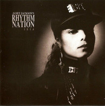 Janet Jackson Rhythm Nation 1814 CD 1989 Escapade Black Cat Love Never Do 3920 - £9.25 GBP