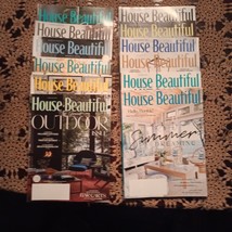 Lot of 12 HOUSE BEAUTIFUL MAGAZINE 2020 - 2021 &amp; 2022   STYLE DECORATING - $28.71