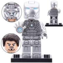 Tony Stark Iron Man Mark II Minifigures Accessories Building Toys - $3.99