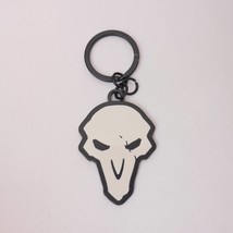 Overwatch Reaper Skull Metal Keychain - $5.44