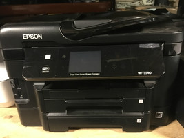 Epson WorkForce Pro WF-3720 Color Inkjet All-In-One Inkjet Printer -working! - £52.80 GBP
