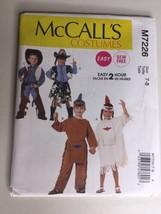 McCalls Costumes Sewing Pattern M7226 Easy Kids Cowboy Western Halloween... - £7.18 GBP