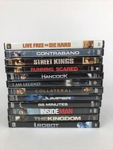 Lot of 12 Action, Drama DVD Movies Will Smith Mark Wahlberg Paul Walker Foxx - £34.94 GBP