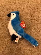 Mint Condition Retired Ty Beanie Baby Babies &quot; ROCKET &quot; With 3 Errors! - £7.50 GBP