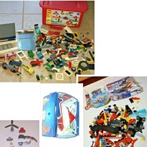 Lego Star Wars Bin &amp; Brickmaster Red tub &amp; HUGE Lot of LEGOS &amp; Figures +... - $59.99
