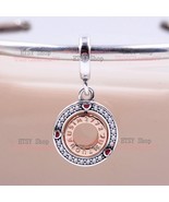 2023 Mother&#39;s Day Release Two-tone Rotating Love Message Dangle Charm  - $25.38 CAD