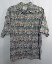 Reyn Spooner Miley Collection Tropical Palm Trees Hawaiian Beach Shirt L... - $26.13