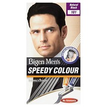 Bigen Men&#39;s Speedy Colour Natural Black 101 - Pack of 2 - £26.29 GBP