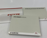 2016 Kia Forte Owners Manual Handbook Set OEM D03B26023 - £39.56 GBP